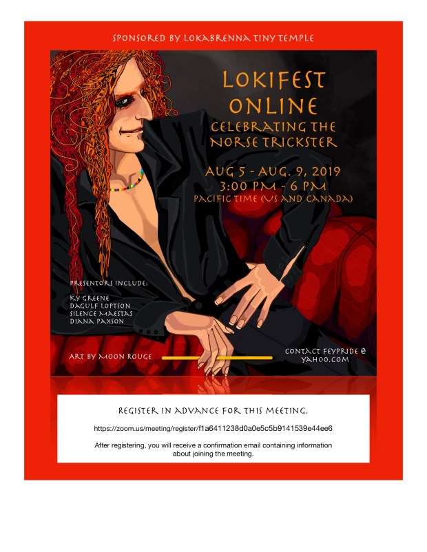 LokiFest ONLINE Best Flyer